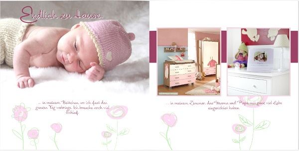 Fotobuch Baby Sehr Einfach Erstellen Liebevoll Gestaltete Vorlagen