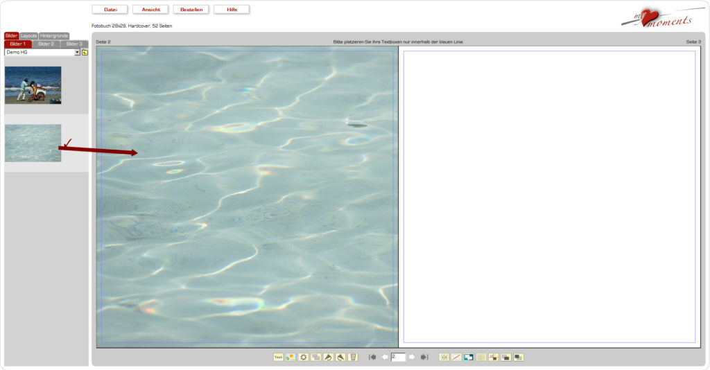 Fotobuch Hintergrund 2