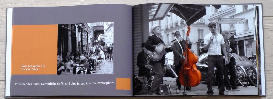 Fotobuch-Layout Staedtereise