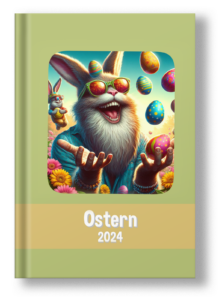 Oster-Bild mit künstlicher Intelligenz erstellt